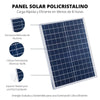 placa solar farola solar 100w