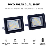 Focos LED para Foco solar 100W