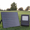 foco solar 100w exterior