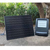 foco solar 100w jardin