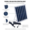 Panel solar para foco solar doble 64W