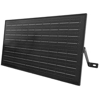 Solarstrahler 150 W, komplett schwarz, warmes Licht 3000 K / weißes Licht 6000 K, Bewegungssensor 